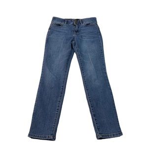 D Jeans Women Medium Wash Jeans Sz 6 28x27 High Rise Stretch Skinny Leg